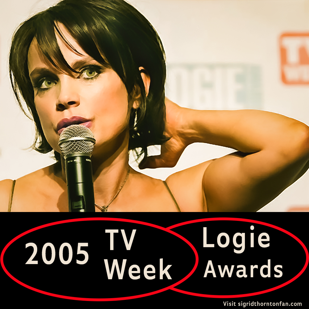 Sigrid Thornton TV Week Logie Awards
