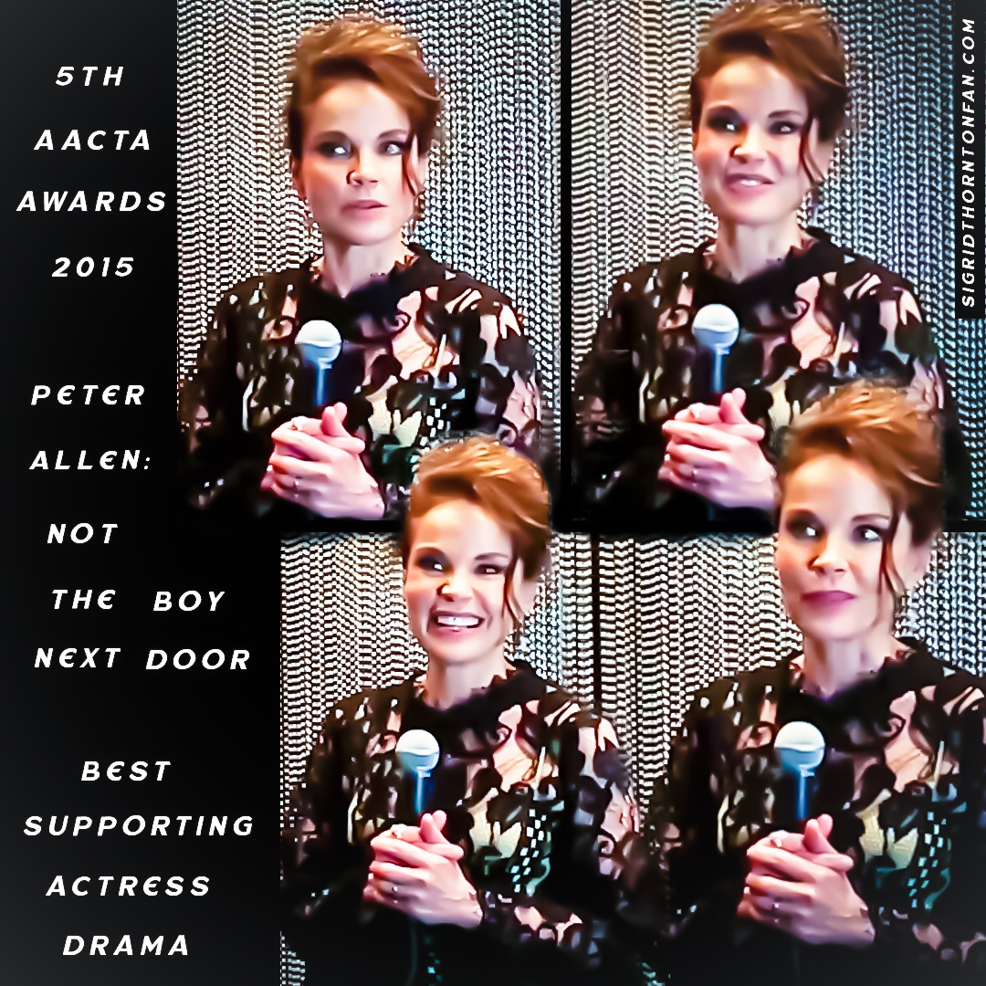 Sigrid Thorntn AACTA Awards