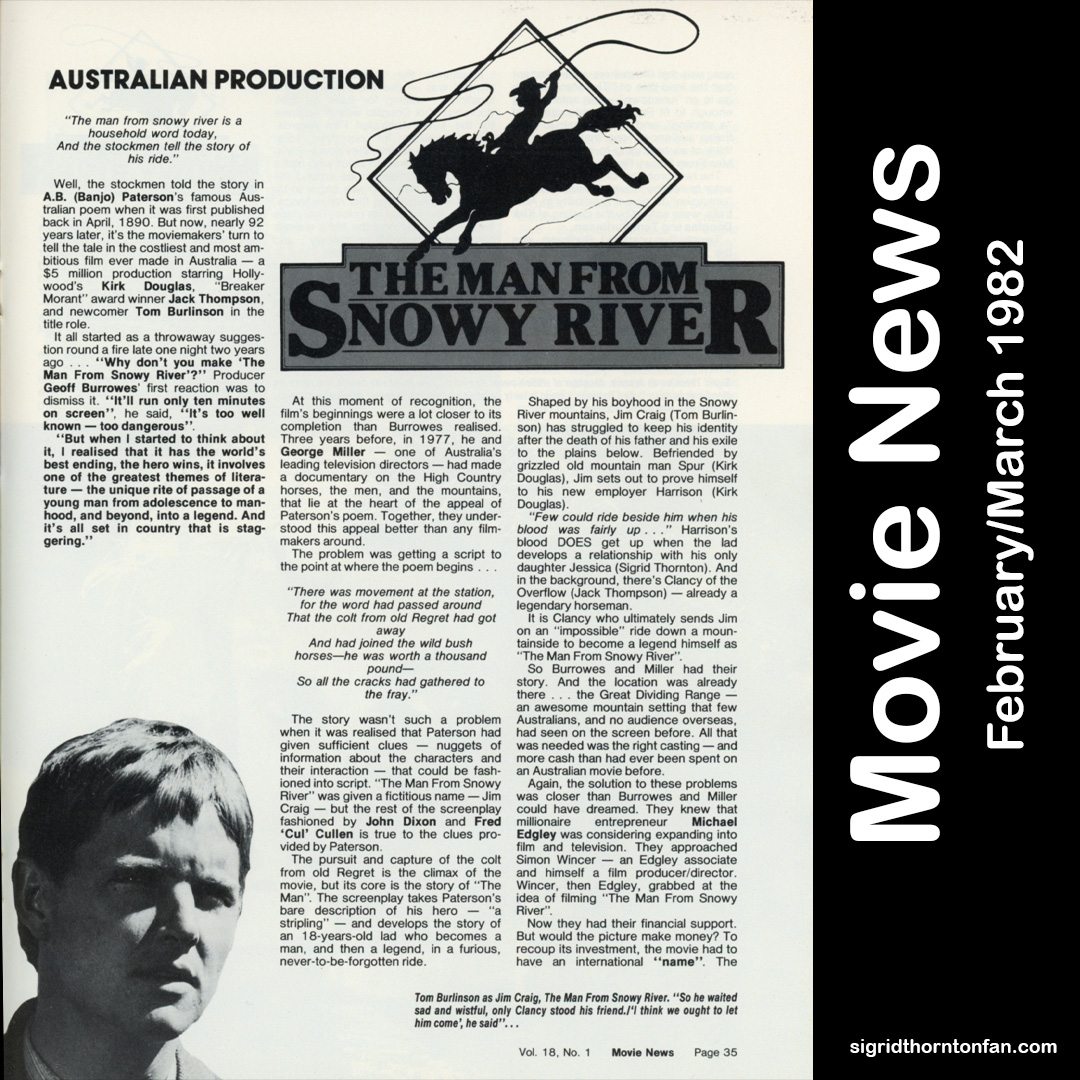 The Man From Snowy River