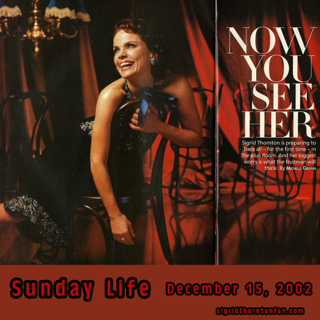 Sunday Life Sigrid Thornton