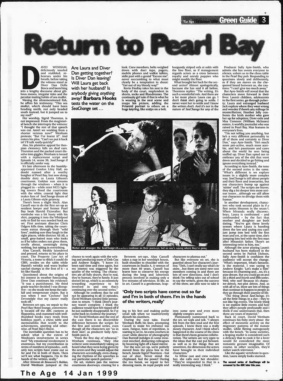 The Age 14 Jan 1999  SeaChange