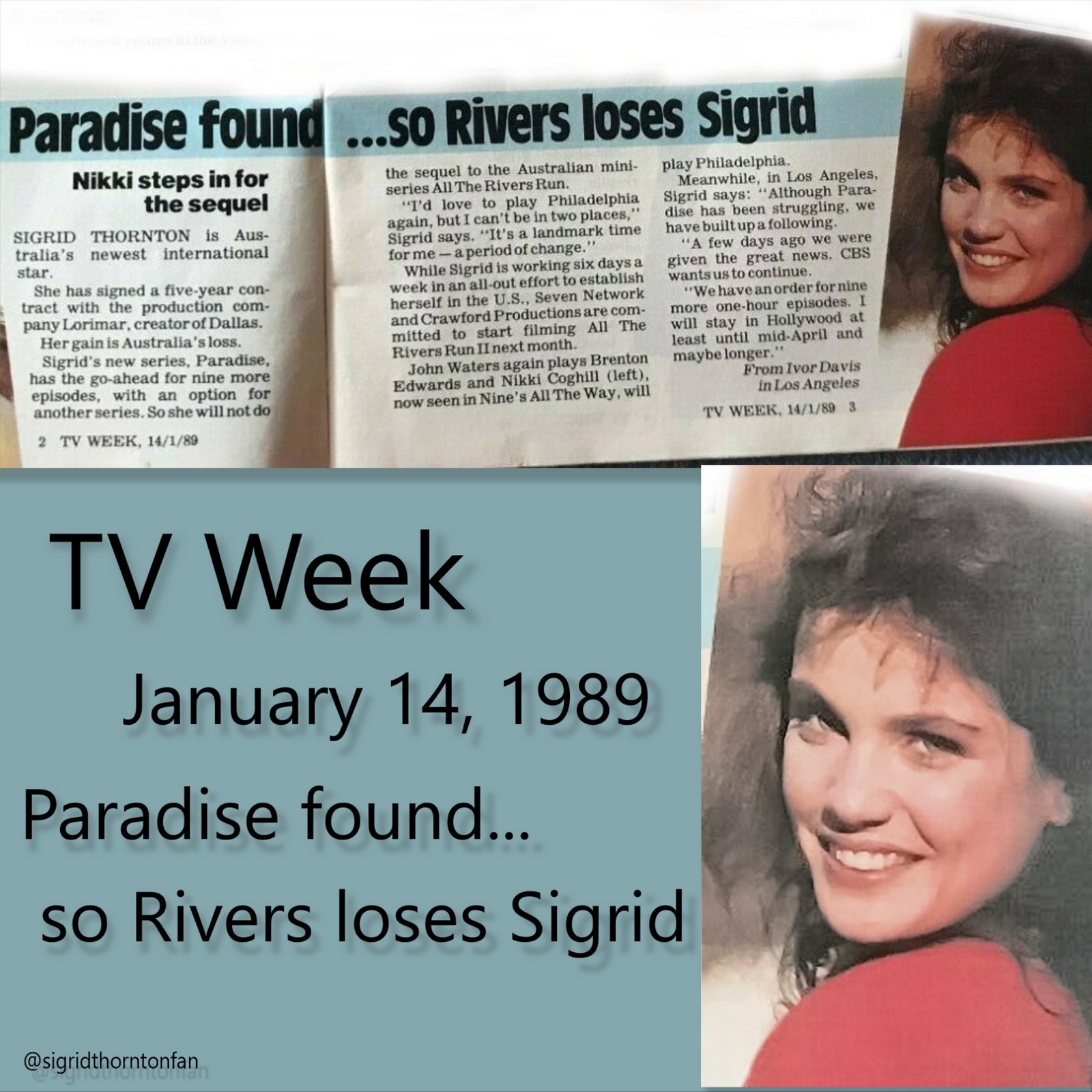 TV Week Jan 14, 1989