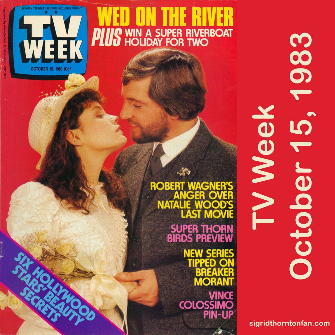 TV Week Oct 15 1983 All the Rivers Run