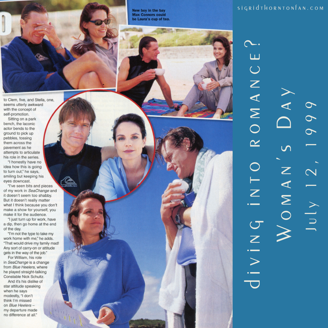 Seachange Sigrid Thornton William McInnes